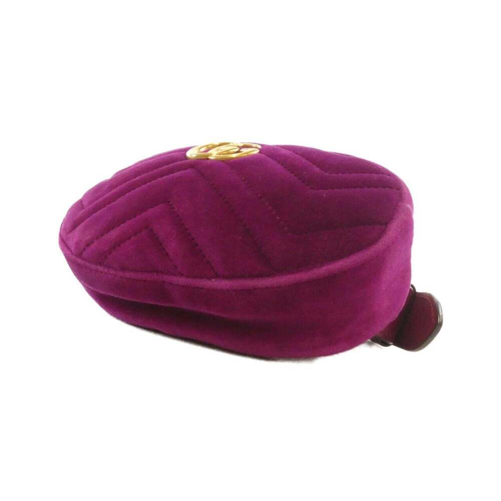 GUCCI Purple GG Marmont Fanny Pack - Picture 3 of 7